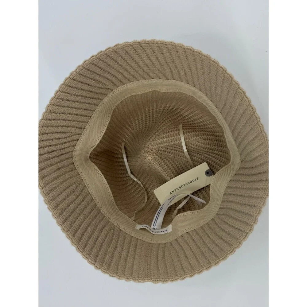 NWT Anthropologie Wavy Cloche Hat | Ivory | OS